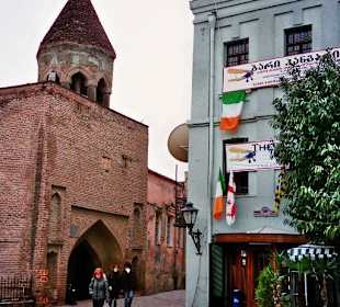 Irische Bar The Hangar in Tbilisis Altstadt