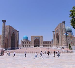 Registan, Hauptplatz in Samarkand