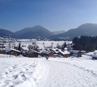 Weg nach Reit im Winkl