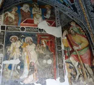 Fresken im Kreuzgang des Brixner Domes