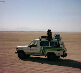 Mit dem Jeep durch die Wüste