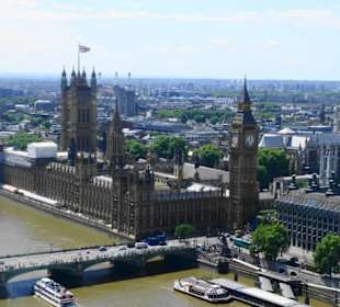 Aussicht vom London Eye