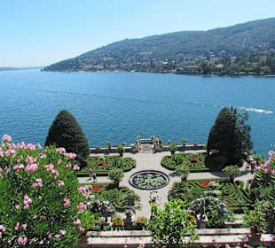 Die Gartenanlage des Schlosses