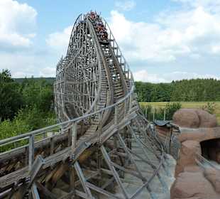 Holzachterbahn "El Toro"