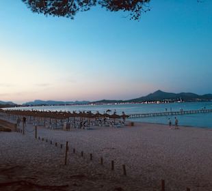 Playa de Muro Sonnenuntergang