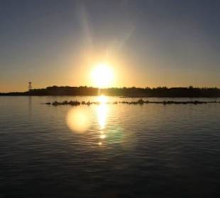 Wunderschöner Sonnenuntergang