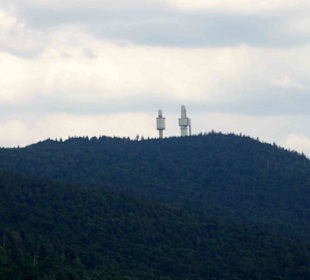 Blick auf den Hohen Bogen mit dem Sektor f