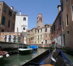 Weiter geht es durch den Canal Rio dei Greci