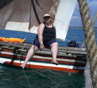 Ausflug mit dem Catamaran