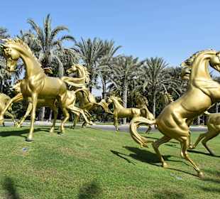 Auffahrt zum Hotel Al Quasr