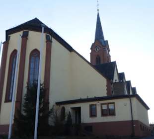 Die Kirche „St. Johannes der Täufer“ in Euerdorf