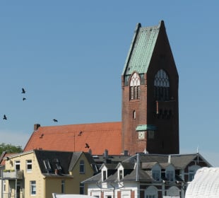 Die evangelische St.-Petri-Kirche in Cuxhaven-Döse