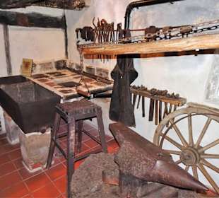 In den historischen Werkstätten des Museums