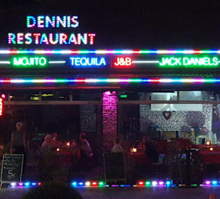 Dennis-Bar und tolles Restaurant