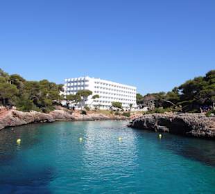 Blick auf Hotel Marina Corfu & Scorpio