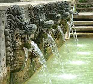 Wasserspieler in den Holy Springs