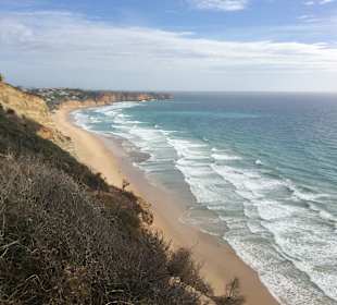 Küste von Luz nach Lagos.