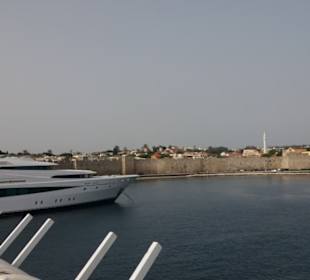 Die Überfahrt nach Marmaris vom Rhodos aus