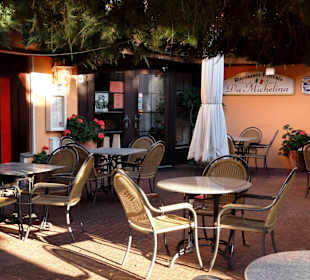 Sommergarten des "Da Michelina"