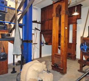 In einer historischen Brauerei des Museums
