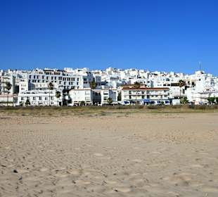 Conil de la Frontera vom Strand aus