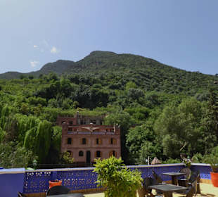 Zwischenstopp Aromagarten-Blick auf die Landschaft