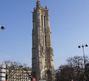 Turm Saint Jacques mit Umgebung