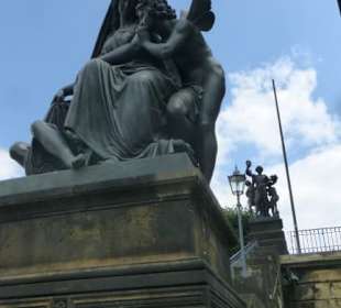 Treppe Brühlsche Terrasse - Schloßplatz