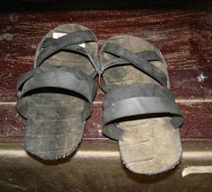 Topanky vyrobene z preumatik