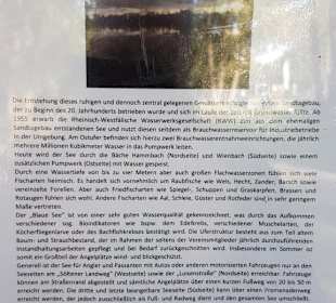 Hinweistafel Seite Borkener Straße