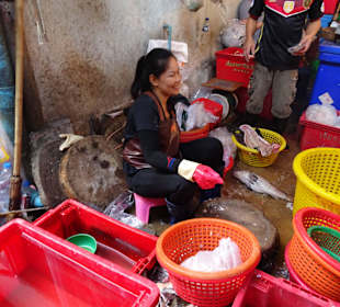 Auf dem Markt von Mahachai