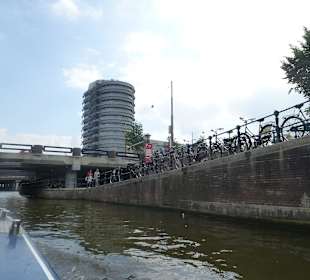 Auf den Grachten unterwegs