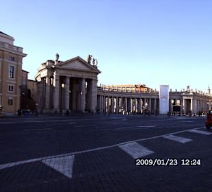 Petersplatz und Petersdom