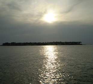 Sonnenuntergang am Mallory Square