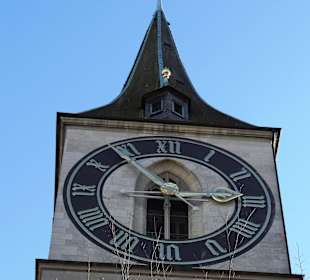 Часы церкви с самым большим диаметром в Европе