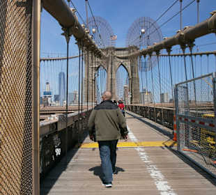 Zu fuss auf der Bridge