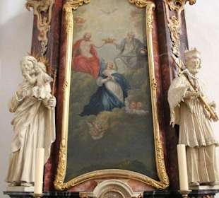 Altar im Seitenschiff