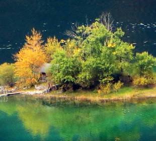 Insel im Eibsee