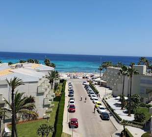 Blick von Balkon, Hotel Paraiso