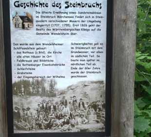 Wanderweg - Alter Steinbruch Pfaffenberg Runde