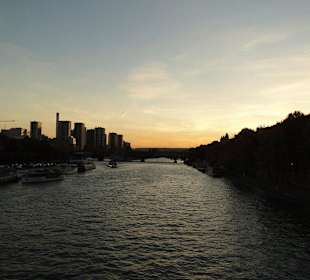 Sonnenuntergang in Paris 