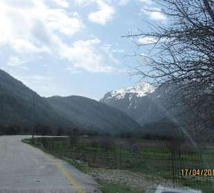 Fahrt nach Samaria Schlucht