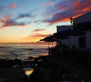 Restaurant im nahen Hafen - La Vaca Azul