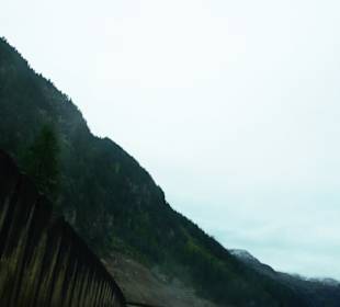 Bergwelten pur auf der Strecke