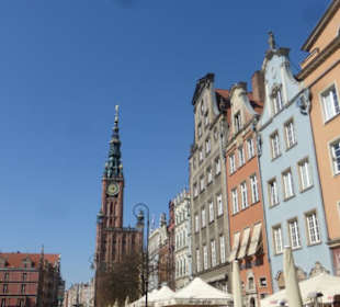 Langer Markt: Blick Richung Rathaus