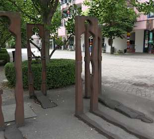 Das Denkmal Endzeit in Magdeburg