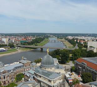 Blick auf Dresden