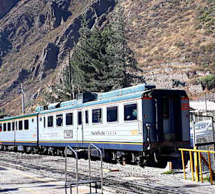 Bahnhof Stadt Ollantaytambo