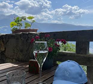 Pause beim Oberlechner