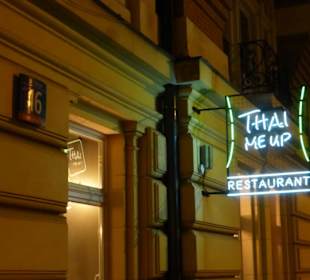 Zugang zum Thai Me Up in der Ul. Foksal 16